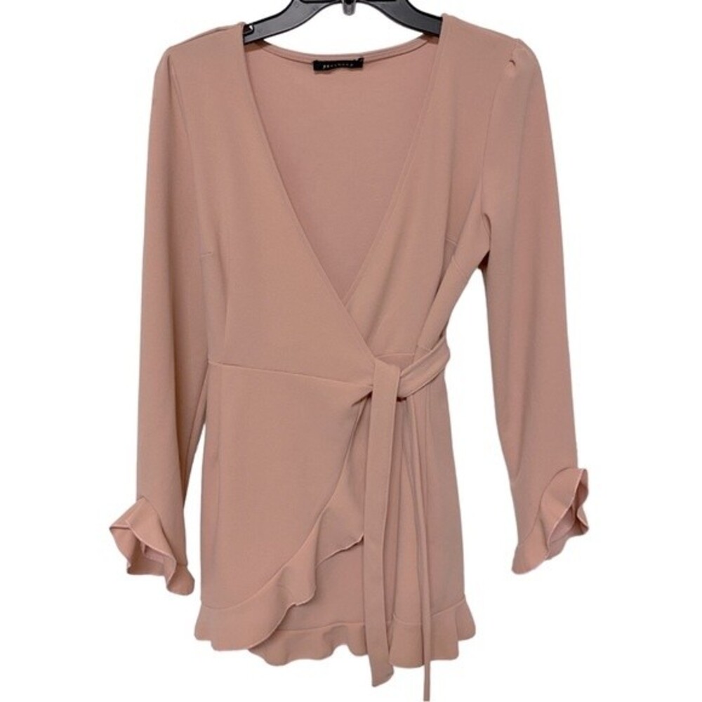 Revamped Women’s Wrap-In-Front Blouse